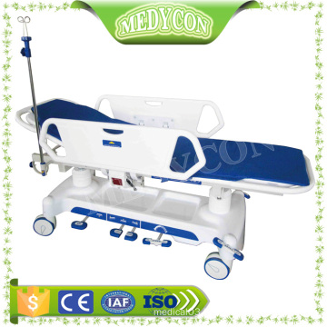 Hot sale Hydraulic Rise And Fall Handicapped Patient Transfer Trolley